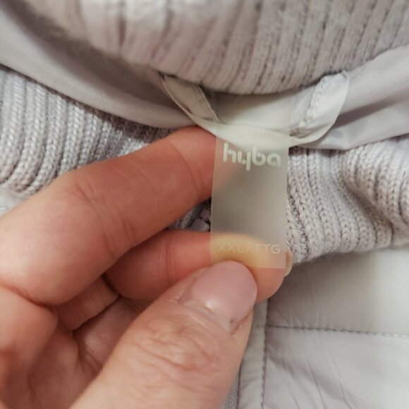 Hyba Lavender Spring Puffer Coat Bomber Jacket Sz XXL Purple - Picture 5 of 9